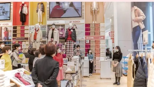 ユニクロの店舗で開催したイベントの様子